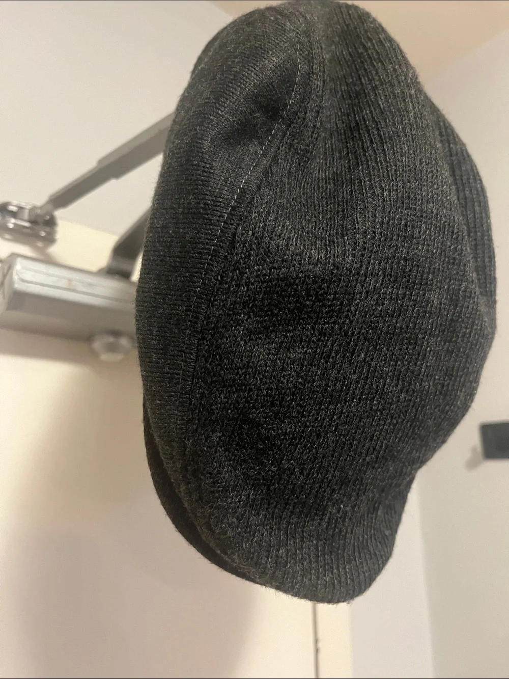 Levi's Black and Gray Knit Cap